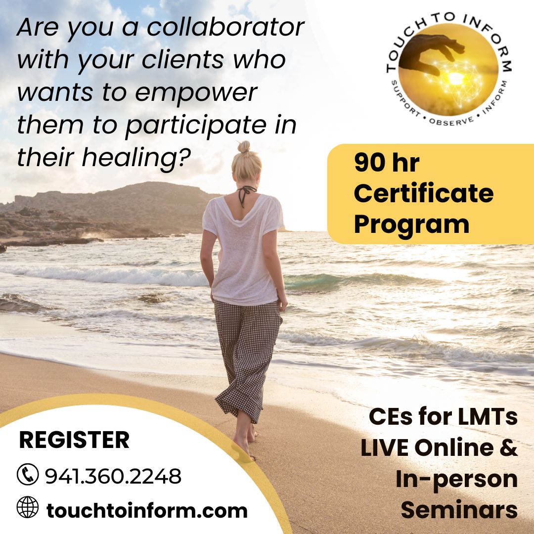 CEs for LMTs - 90hr Certificate Program