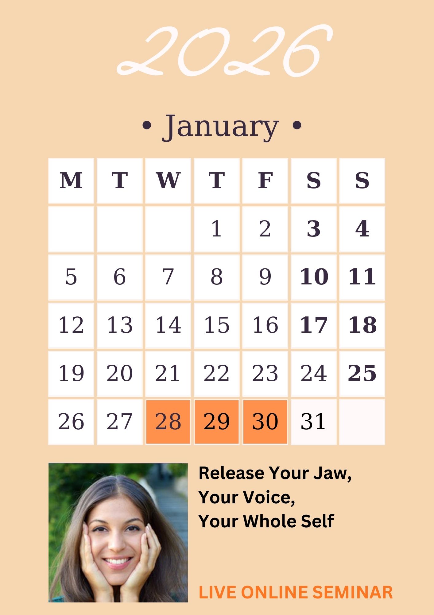 Touch To Inform Seminars January 2026