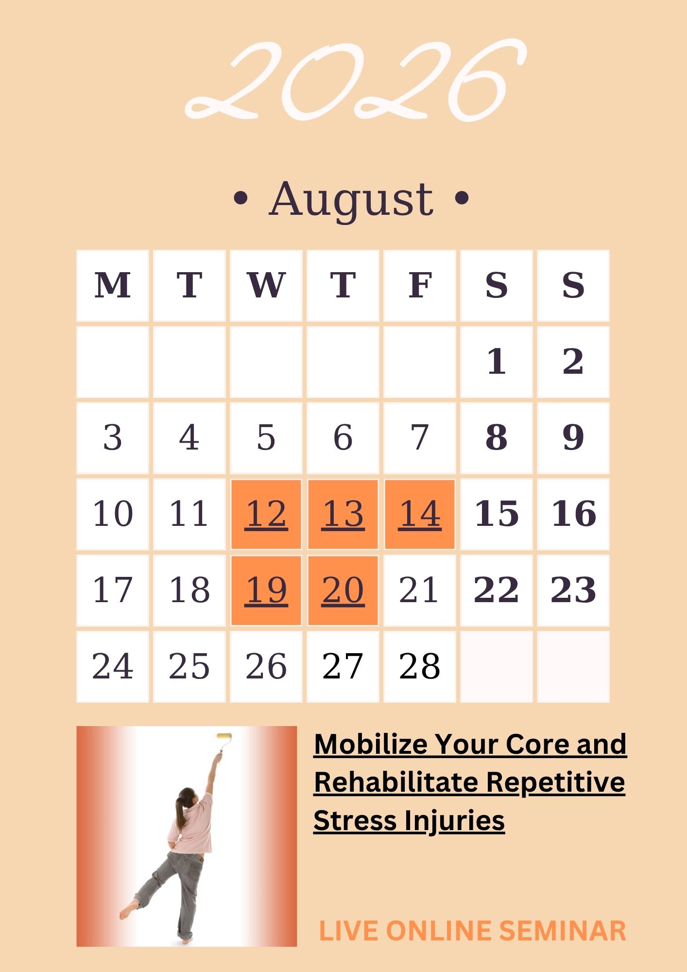 Mobilize Your CORE and Rehabilitate RSI - CEs Seminar