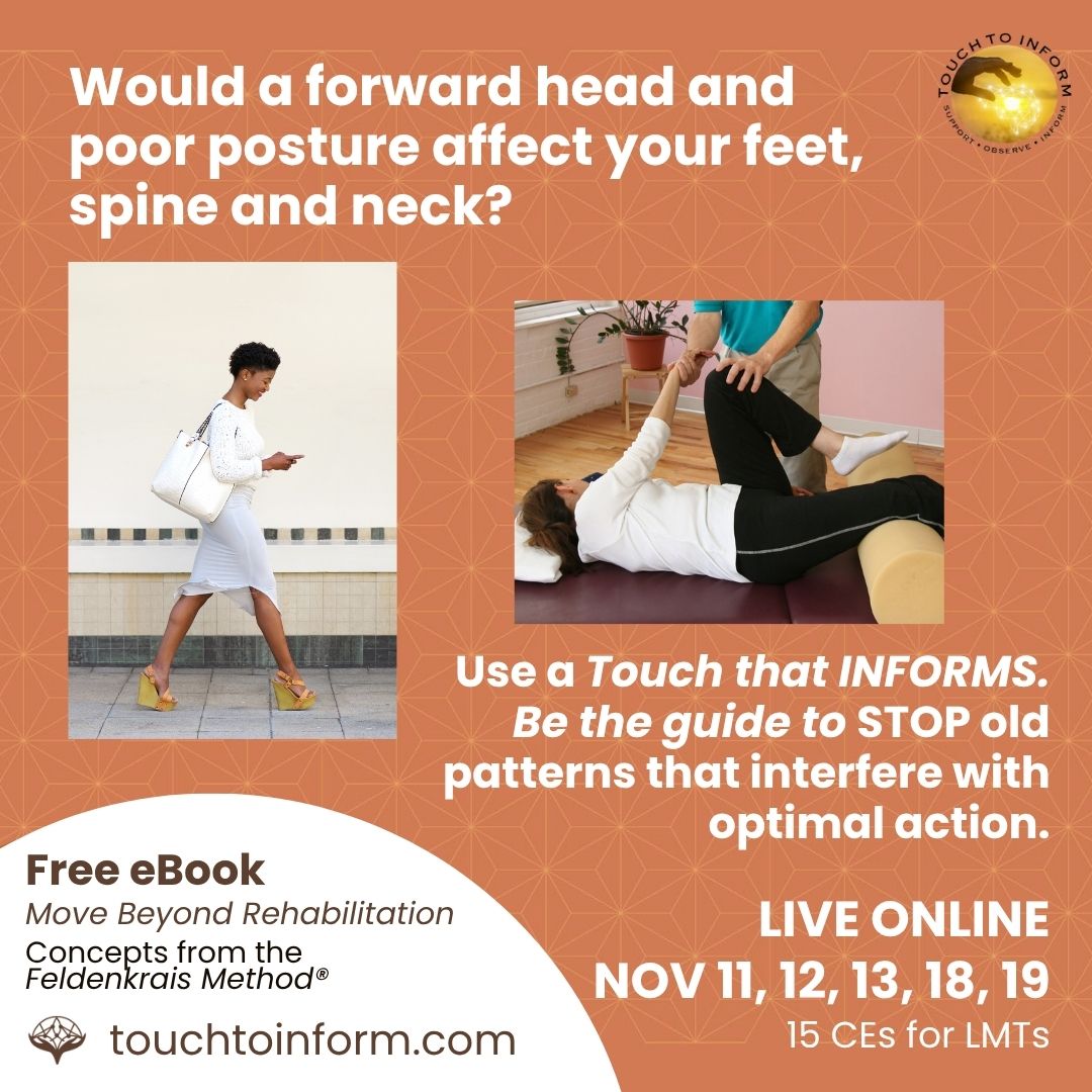 Rehab Feet Spine Neck with optimal walking - Live Online November 2026 - CEs for LMTS
